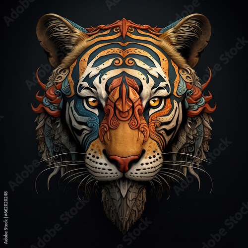 tiger fantasy head