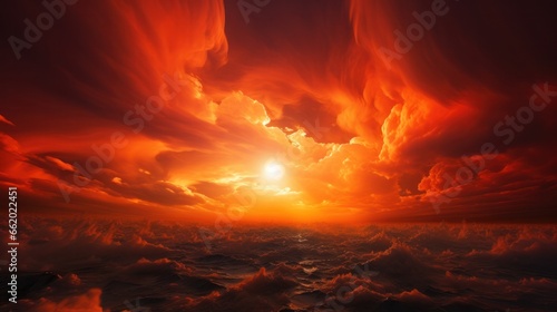 Astonishing image of a solar prominence during a magnetic storm,