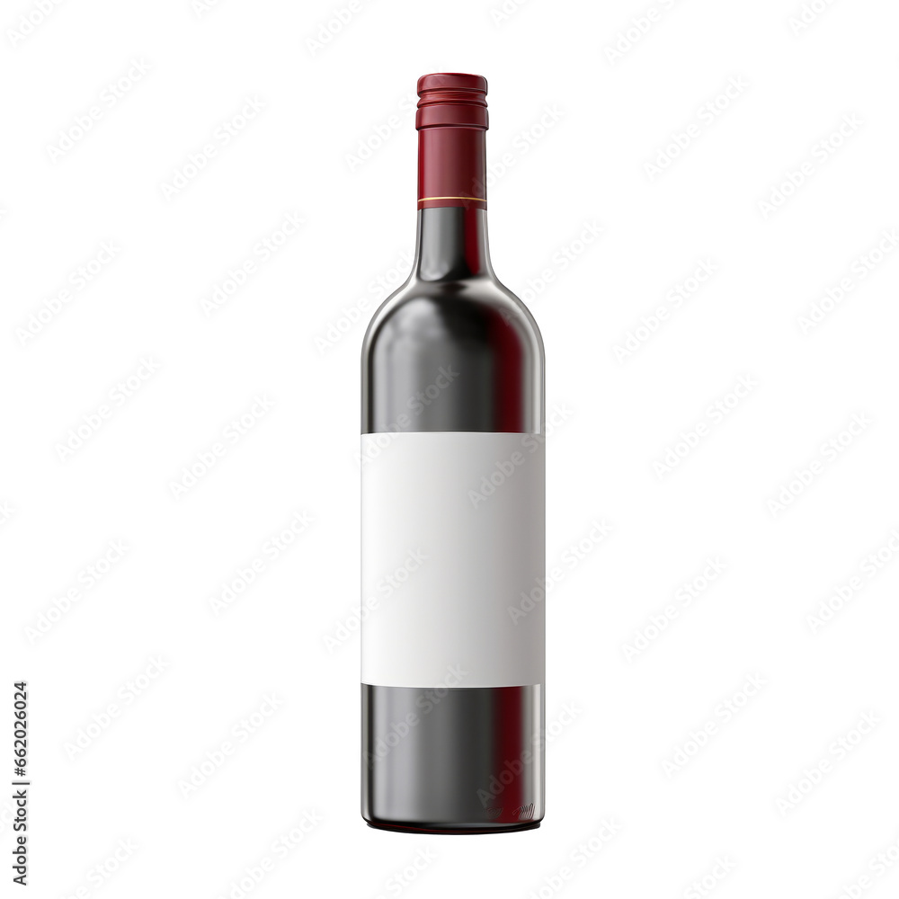 red wine bottle with white label isolated on transparent red wine bottle with white label isolated on transparent background. red wine bottle with white label isolated on transparent red wine bottle with white label isolated on transparent background.
