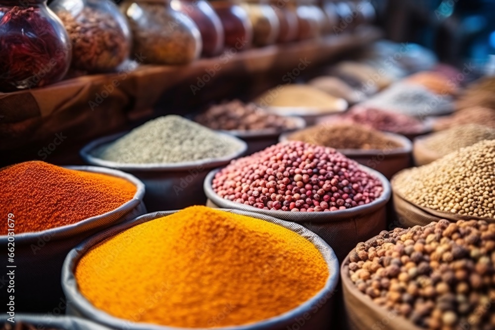 Spices and herbs on wooden background. An assortment of aromatic spices and herbs. Food and cuisine ingredients. Spices and herbs on wooden background. An assortment of aromatic spices and herbs. Food and cuisine ingredients.