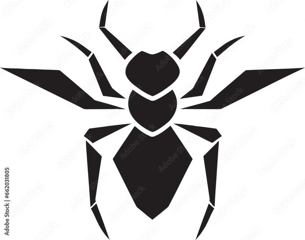 Vector Art Ant Icon Striking Black Logo Bold Black Ant Logo in Vector A Mark of Distinction Vector Art Ant Icon Striking Black Logo Bold Black Ant Logo in Vector A Mark of Distinction