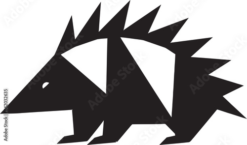 Black Armadillo Silhouette A Symbol of Grace Majestic in Darkness Black Armadillo Symbol