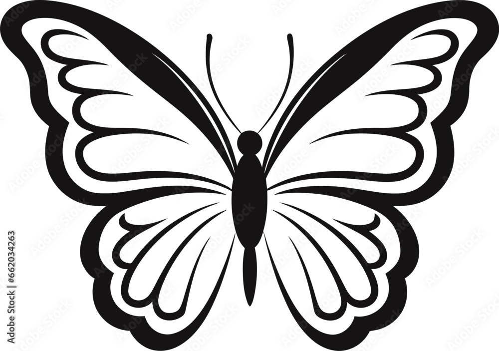 Subtle Graceful Beauty: Onyx Insect Charm Butterfly Silhouette: Iconic Black Brilliance Subtle Graceful Beauty: Onyx Insect Charm Butterfly Silhouette: Iconic Black Brilliance