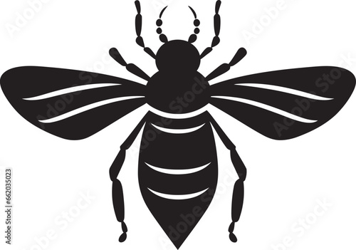 The Cicadas Aria Artistic Song of Wildlife in Black The Melodic Chorus Black Vector Cicada Logo © BABBAN