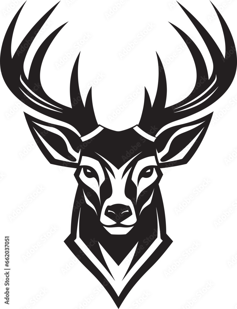The Art of Nature Deer Icons Timeless Homage in Black Charming Deer Silhouette A Work of Elegance in Noir The Art of Nature Deer Icons Timeless Homage in Black Charming Deer Silhouette A Work of Elegance in Noir