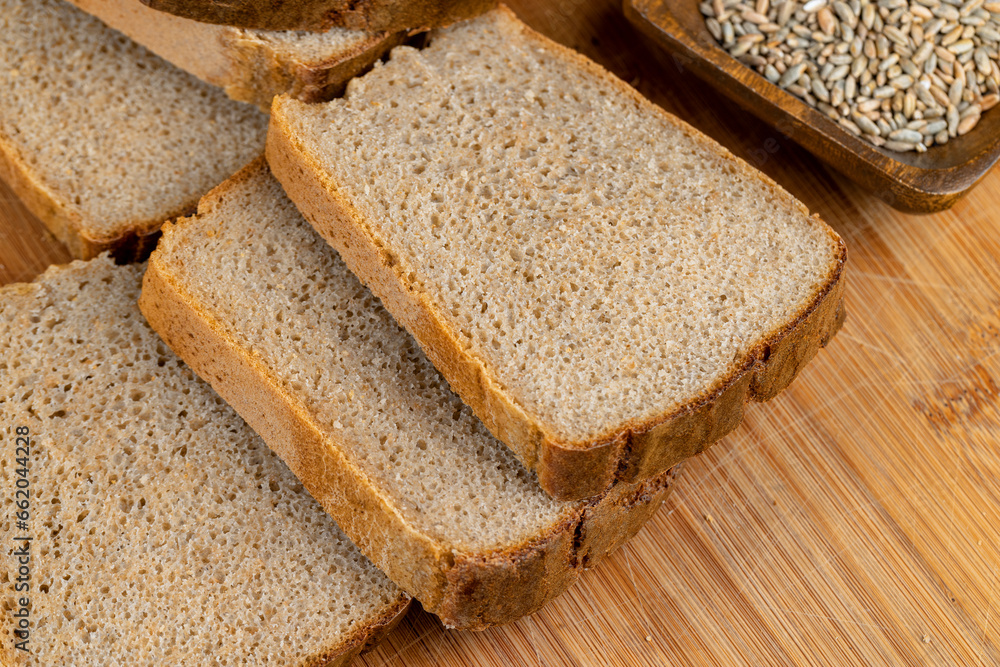 rectangular fresh and soft bread on the table rectangular fresh and soft bread on the table