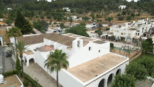 Pueblo pintoresco de Sant Carles de Peralta, Ibiza photo