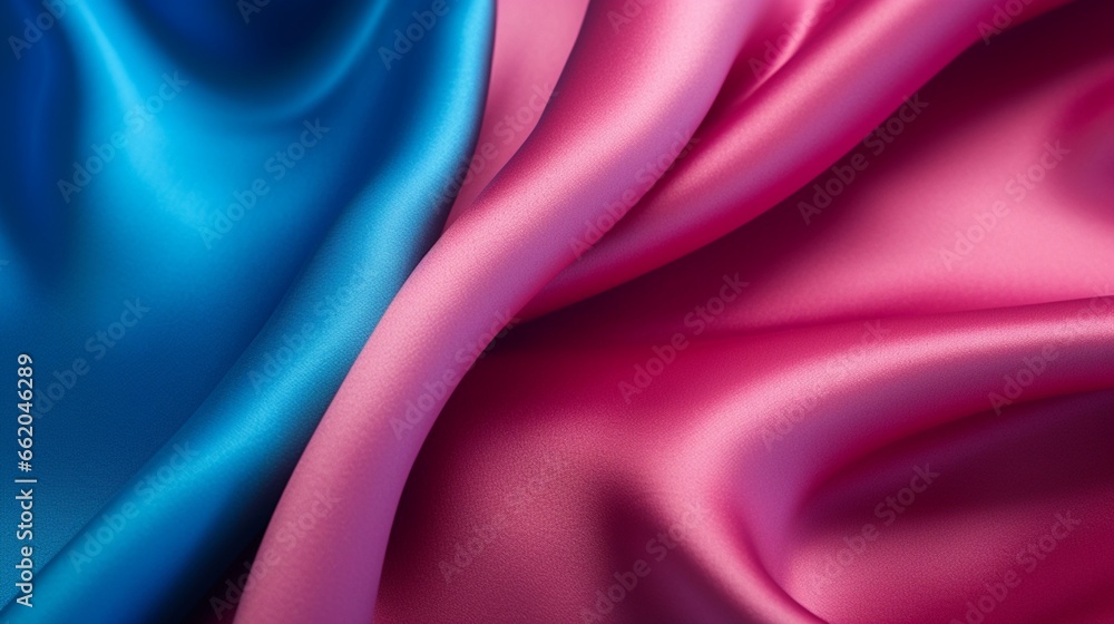 Close-up of rayon fabric showcasing its smooth texture.