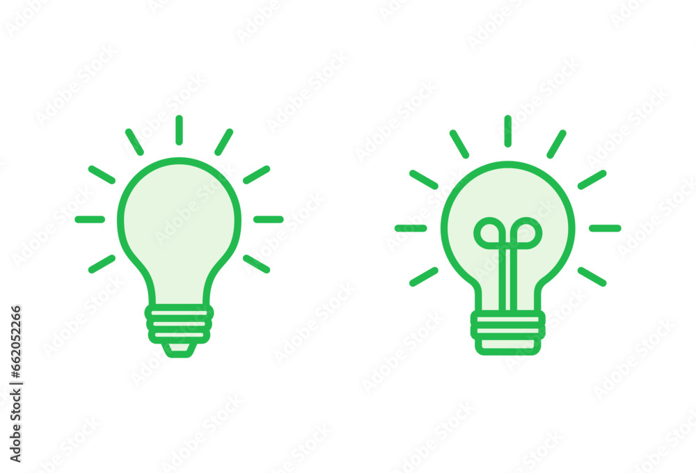 Lamp icon set. Light bulb icon vector. idea symbol. Lamp icon set. Light bulb icon vector. idea symbol.