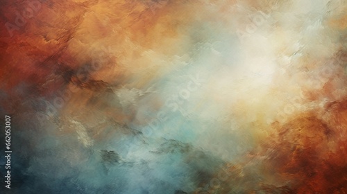 an exquisite, painterly abstract background with rich colors and textures. © UMR