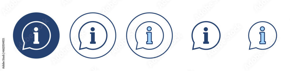 Information sign icon vector. about us sign and symbol. question mark icon Information sign icon vector. about us sign and symbol. question mark icon