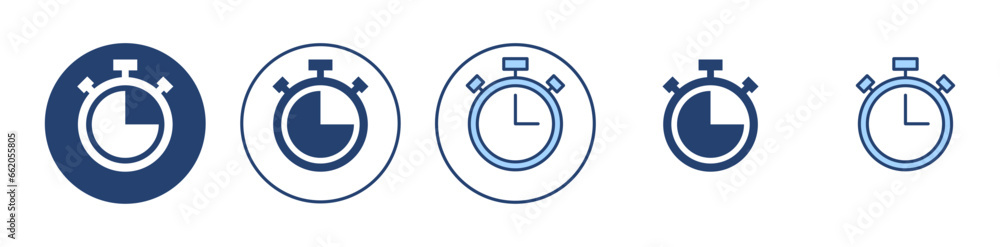 Stopwatch icon vector. Timer sign and symbol. Countdown icon. Period of time Stopwatch icon vector. Timer sign and symbol. Countdown icon. Period of time