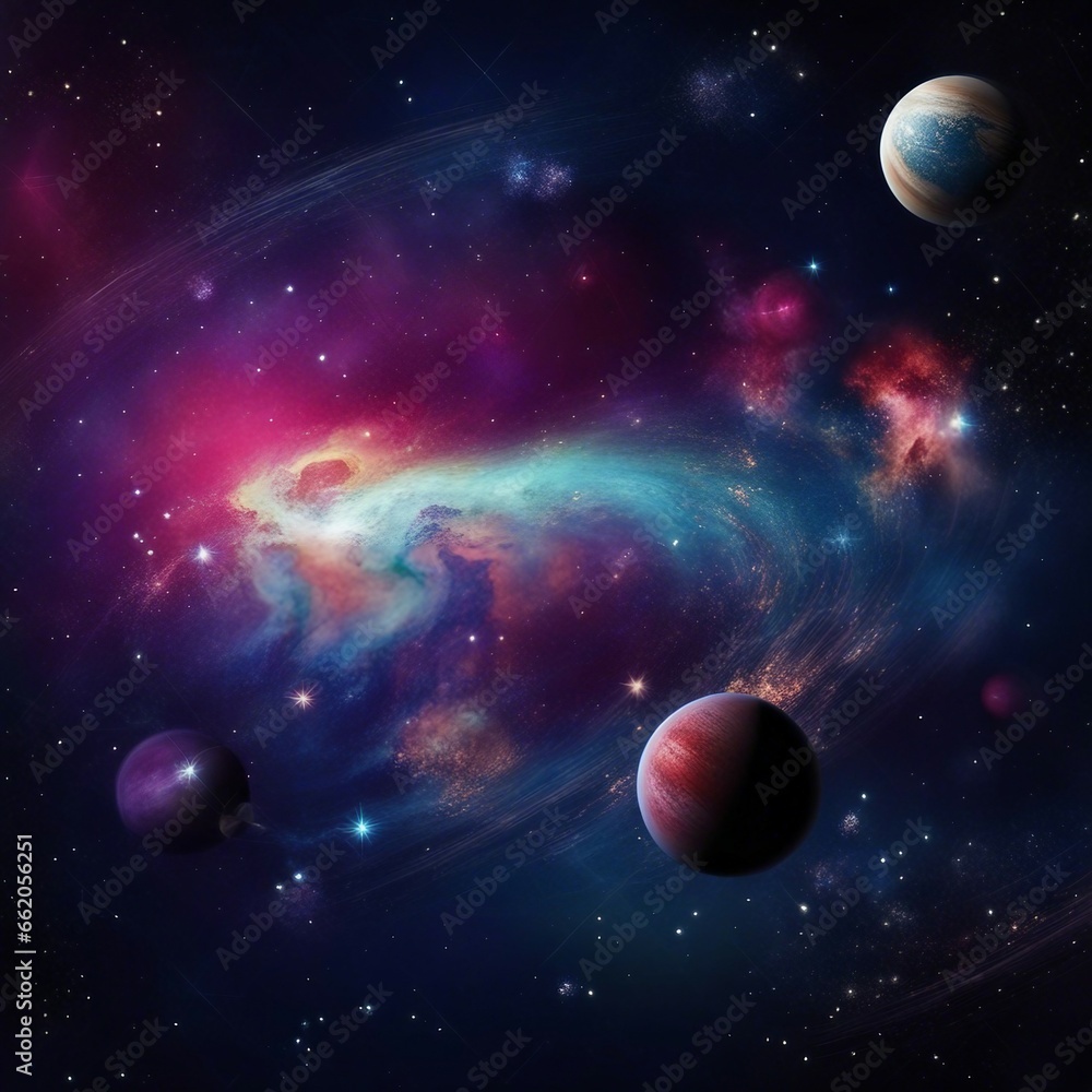 space planet star galaxy illustration background space planet star galaxy illustration background