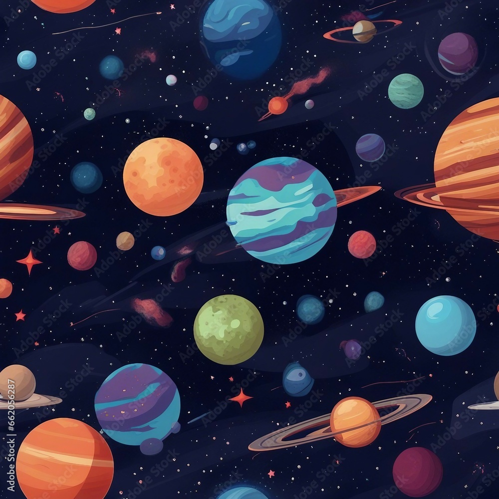 space planet star galaxy illustration background space planet star galaxy illustration background