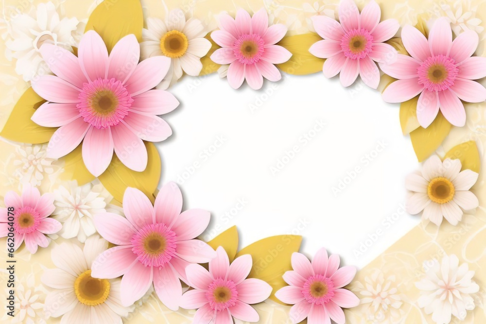Pink flower background presentation slide. Pink flower background presentation slide.