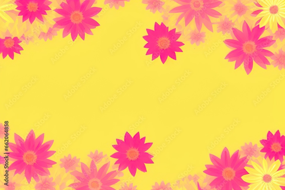 Beautiful flowers background Template with copy space Beautiful flowers background Template with copy space