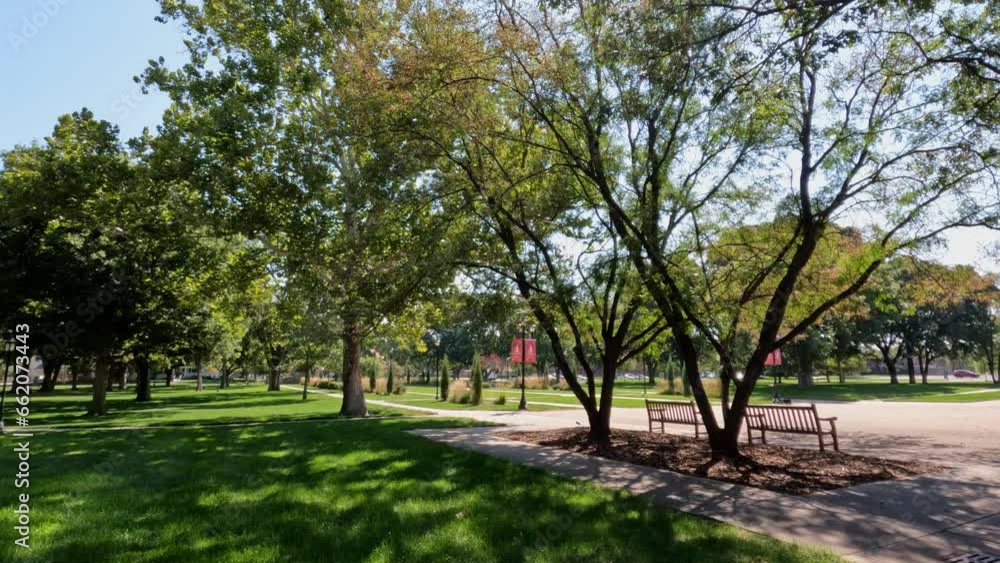 Sunny view of the campus of Friends University Sunny view of the campus of Friends University
