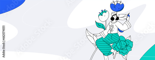 3.12 International Women's Day professional women flat character vector concept operation hand drawn illustration
