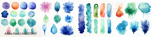 Spot stain ink stroke pastel dye splash sketch textured watercolor paint color liquid artistic