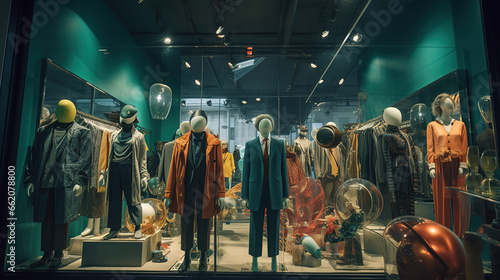 Unveiling the Boundless World of Creative Advertising, Where Unconventional Visuals Merge with Surrealism, Elevating the Boutique Experience through the Enigmatic Mannequin