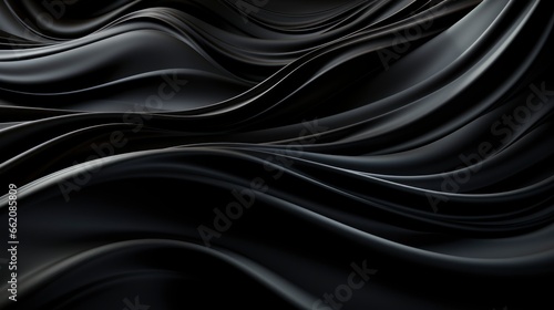 Realistic Black Background With Wavy Lines, Background Image,Desktop Wallpaper Backgrounds, Hd