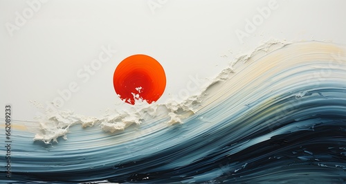 red sun wave album orange blue posse features cline cover overdose glaze careless splash page fructose big canvas photo