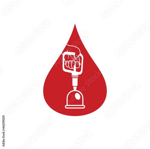 illustration of hijama or cupping therapy Icons in flat vector art.