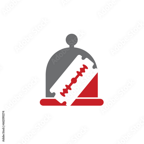 illustration of hijama or cupping therapy Icons in flat vector art.