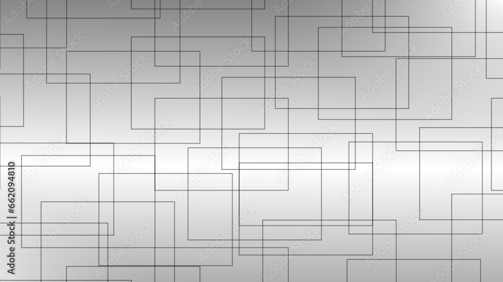 Abstract black square pattern of lines on white background. Abstract black square pattern of lines on white background.