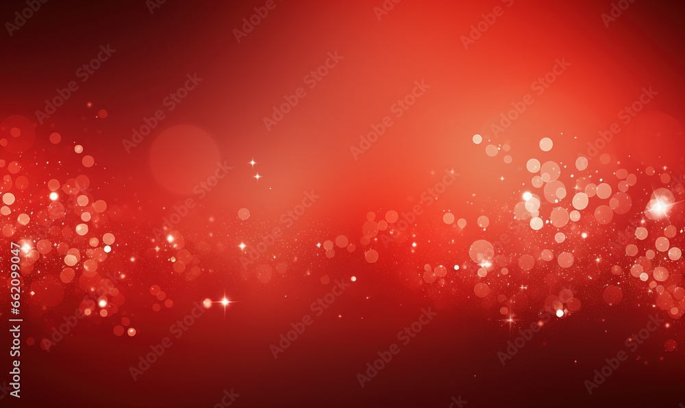 Abstract red Christmas wallpaper with copy space background. Perfect for holiday greeting cards, social media posts, and website designs.