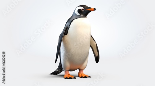 penguin isolated on white background © Rangga Bimantara