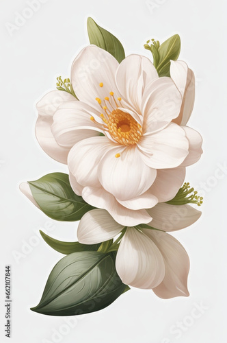 beautiful flower illustration