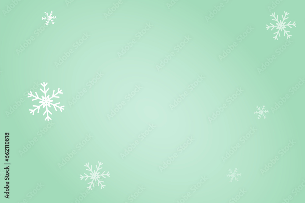 a gradient background with snowflakes the gradient starts with a light green at the top and fades to a darker blue at the bottom The snowflakes are white and they are scattered throughout the gradient a gradient background with snowflakes the gradient starts with a light green at the top and fades to a darker blue at the bottom The snowflakes are white and they are scattered throughout the gradient