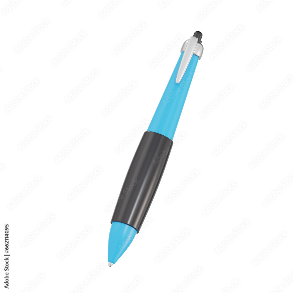 pen 3d. High quality render. Education 3d render set. Transparent background pen 3d. High quality render. Education 3d render set. Transparent background