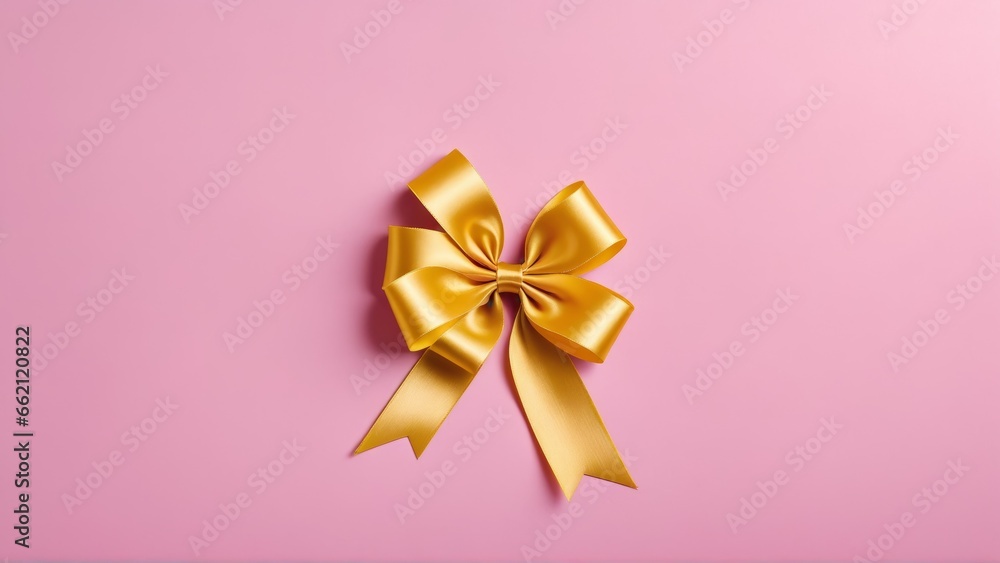 golden bow and ribbon golden bow and ribbon