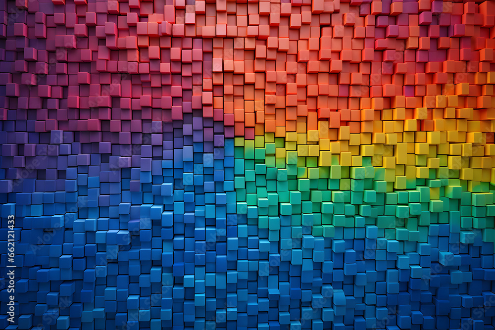 colourful abstract rainbow mosaic background colourful abstract rainbow mosaic background