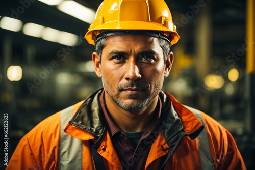 portrait of a engineer. worker, construction, helmet, engineer, builder, work, safety, hardhat, industry, hat, people, architect, occupation, person © mohammad