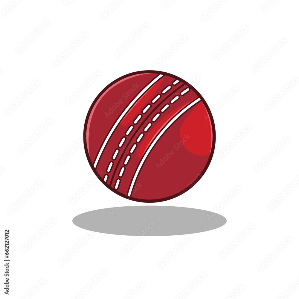 Cricket ball vector Cricket ball vector