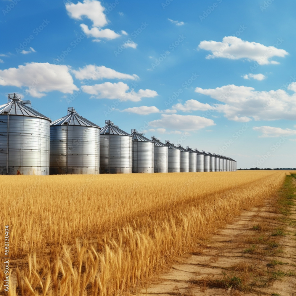 Silos are storage structures used to hold large quantities of bulk material in agricultural and industrial applications. Its design varies according to the type of material to be stored