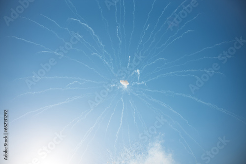 daytime fireworks