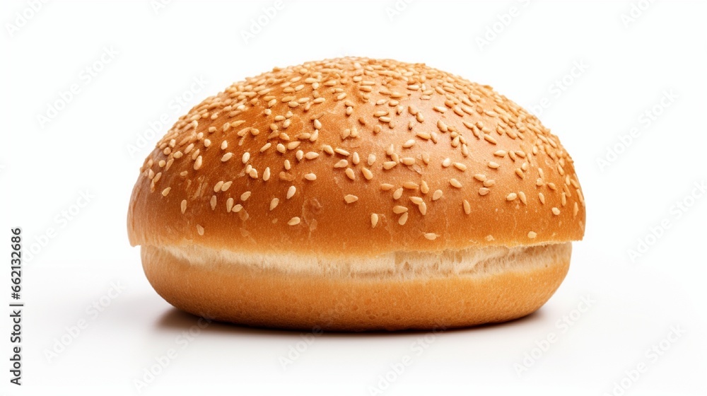 burger bun isolated on white background burger bun isolated on white background
