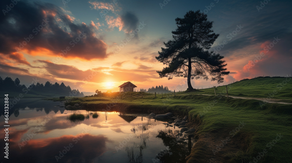 Obraz premium Landscape