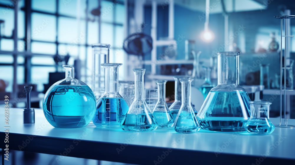 Modern laboratory. Modern laboratory.
