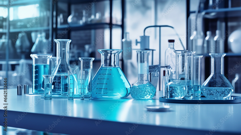 Modern laboratory. Modern laboratory.