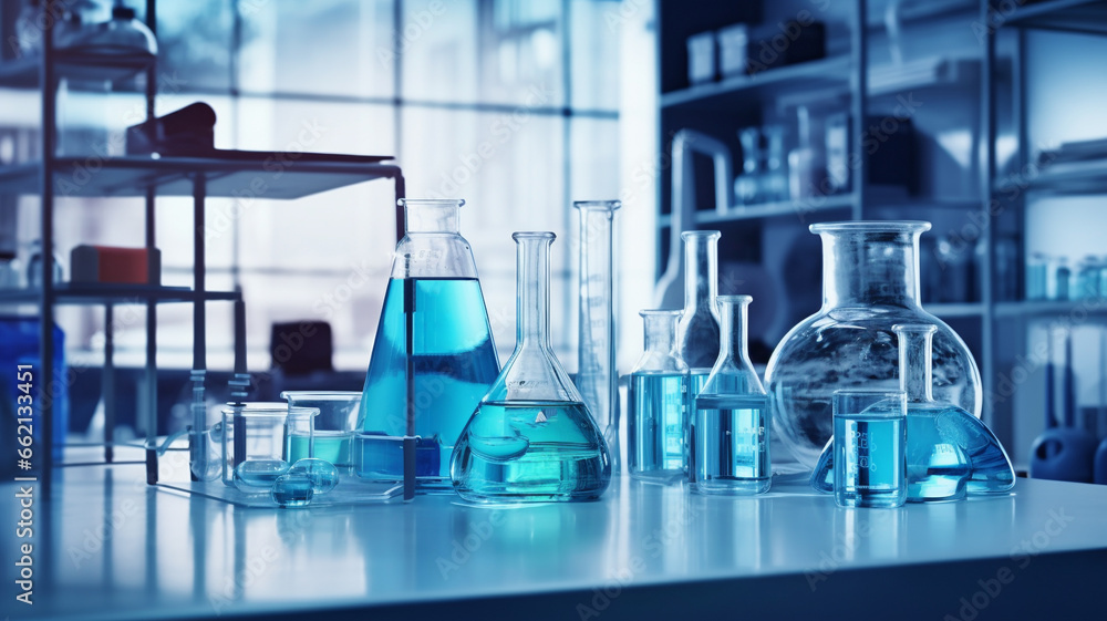 Modern laboratory. Modern laboratory.