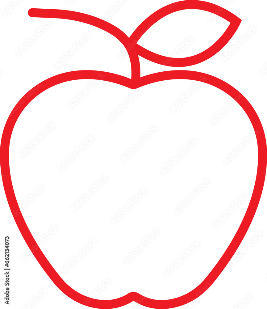 Healthy apple icon. Apple Icon in trendy linear style with editable stock isolated on transparent background. A Red apple along with red leaves. Apple Icon page symbol for your web site design. Healthy apple icon. Apple Icon in trendy linear style with editable stock isolated on transparent background. A Red apple along with red leaves. Apple Icon page symbol for your web site design.