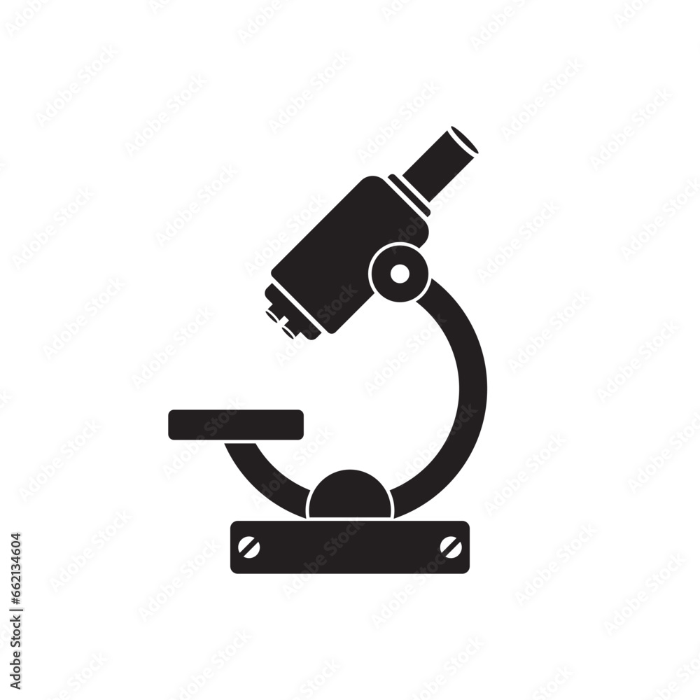 microscope icon vector microscope icon vector