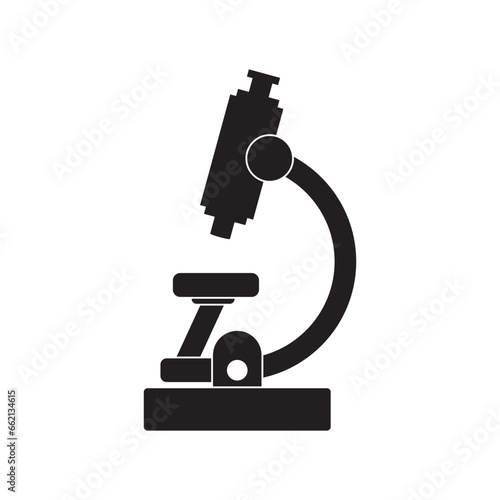 microscope icon vector