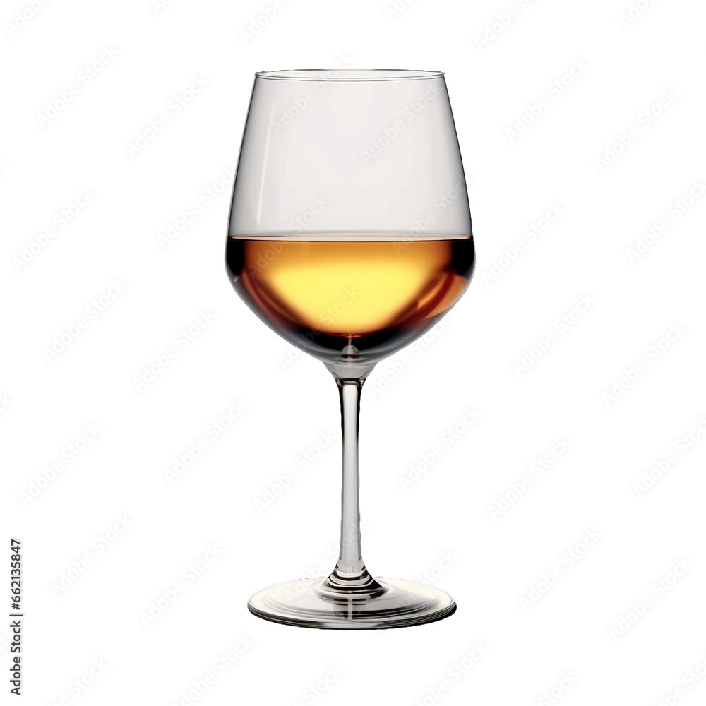 Wineglass. isolated object, transparent background