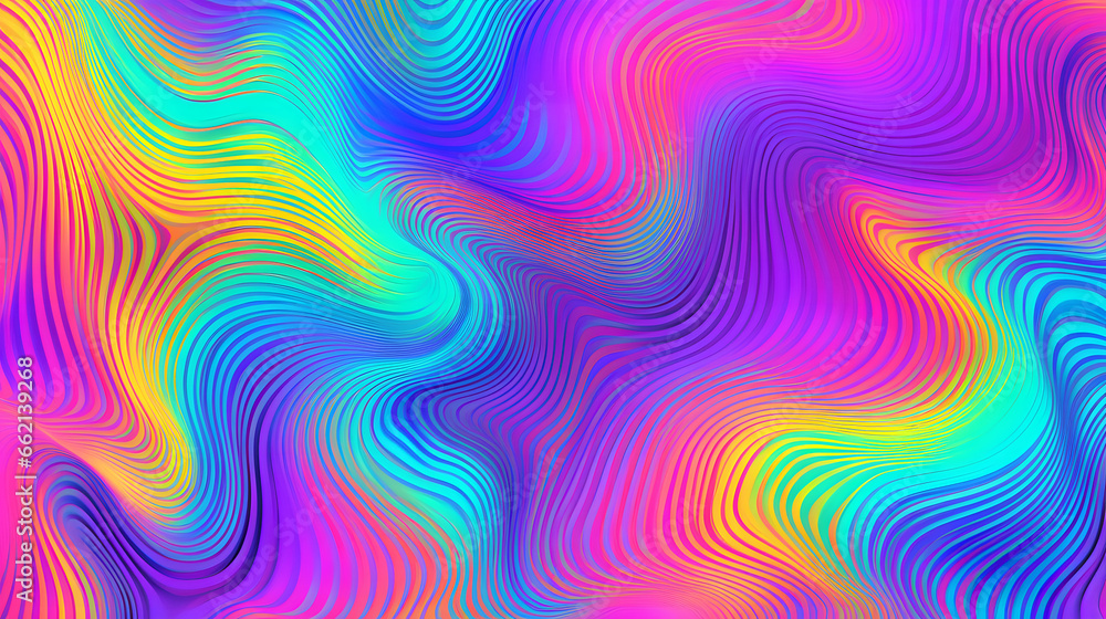 Obraz premium abstract colorful background with lines wave background
